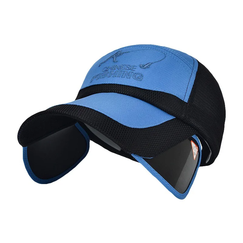 

Cool Summer Hats Outdoor Running Caps Visor Sunscreen Baseball Hat Quick-drying Breathable Mesh Casual Sports Cap