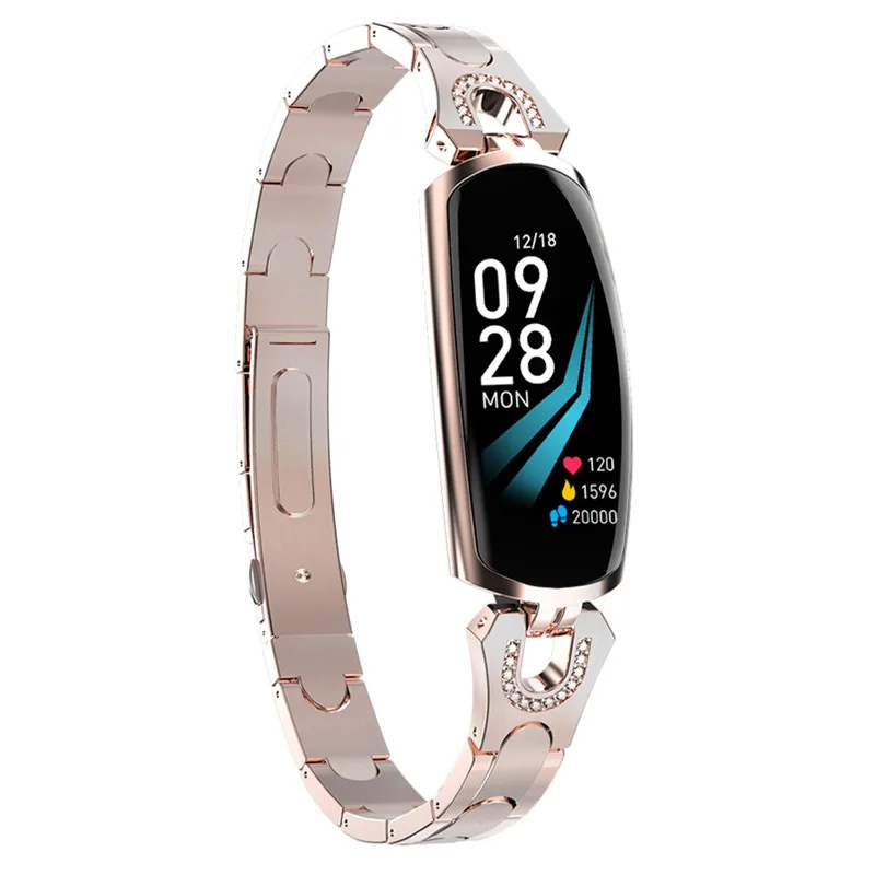 Новинка, женские Смарт-часы, IP67, водонепроницаемые, с монитором сердечного ритма, для Android, IOS, телефона, фитнес-браслет, умные часы для женщин