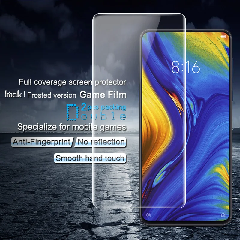 

For Xiaomi Mi Mix 3 Screen Protector Full Cover Curved Surface For Xiaomi Mi Mix 3 Screen Protector Frosted Game Film 6.39''