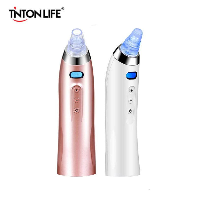 

TINNTON LIFE LCD display Facial Pore Vacuum Blackhead And Comedone Remover Machine Acne Extractor Cleanser Skin Peeling Diamond