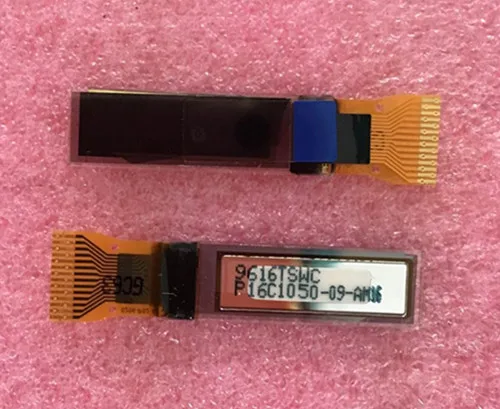0 69 дюймовый 14P Белый COG OLED сварочный экран SSD1306 Привод IC I2C интерфейс 96*16 |