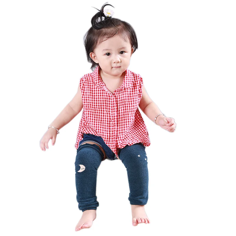 

1 Pair Autumn Winter Fashion Baby&Toddler Leg Warmers Cotton Infant Baby Boys and Girls Elastic High Knee Protector 5 Colors