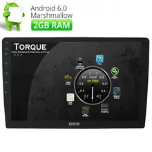 10.1 “quad-core Android 6.0 doble 2Din coche estéreo no DVD GPS Navi OBD2 WiFi 4G