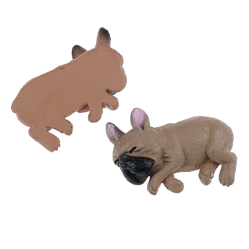 French bulldog sleepy corgis dog toys action figures pvc model toy dollkidgp`US