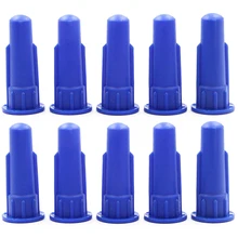 Cylindrical Cone For Cartridge Caulking Spare Part Nozzle Spray Tip For Silicon Sealant Dispenser Syringe Accessory 10Pcs