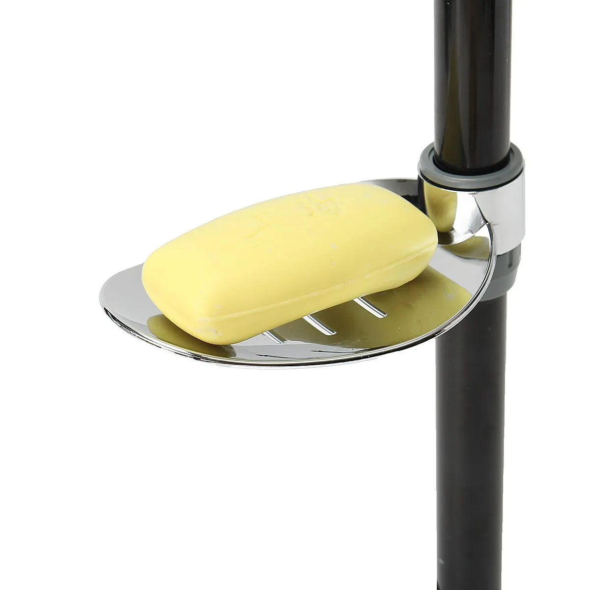 25mm Plastic Shower Soap Box Holder Pallet Rod Sliding 22 25mm Abs Plastic Shower Rail Soap Dish Box Holder Pallet Rod