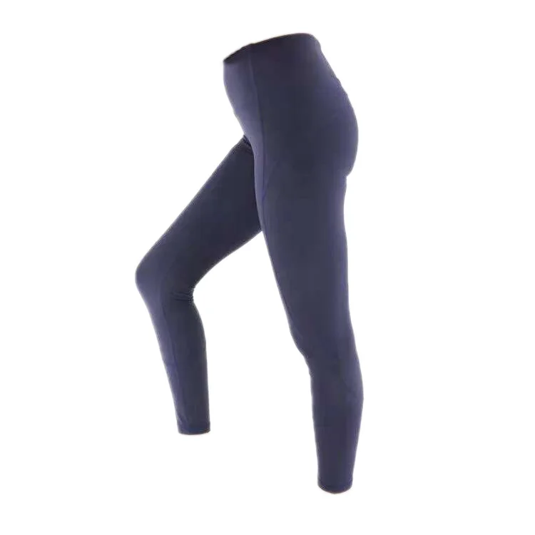 Женские брюки 7/8, узкие брюки, обтягивающие повседневные женские Стрейчевые брюки, обтягивающие одноцветные брюки - Цвет: navy blue
