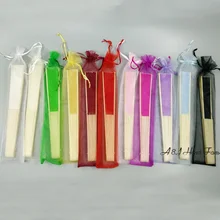 100 шт./партия, пользовательское имя, Шелковый бамбуковый складной ручной вентилятор, Юбилейный сувенир на день рождения, свадебный подарок для свадебной вечеринки сувениры