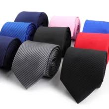 Мужские официальные галстуки в горошек, сплошной цвет, 8 см, классические полосатые жаккардовые Аксессуары для галстуков, повседневная одежда, галстук, NO.21-42