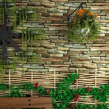 Современная креативная ПВХ настенная бумага 3D тисненая имитация кирпичной стены бумага для ресторана кафе фоновая стена домашний декор Papel де Parede