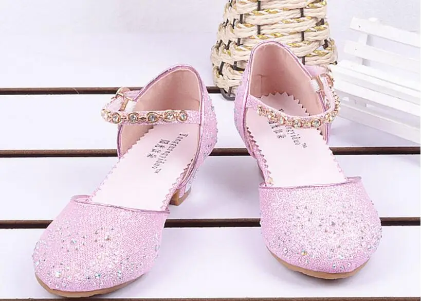 Girls casual leather shoes-22