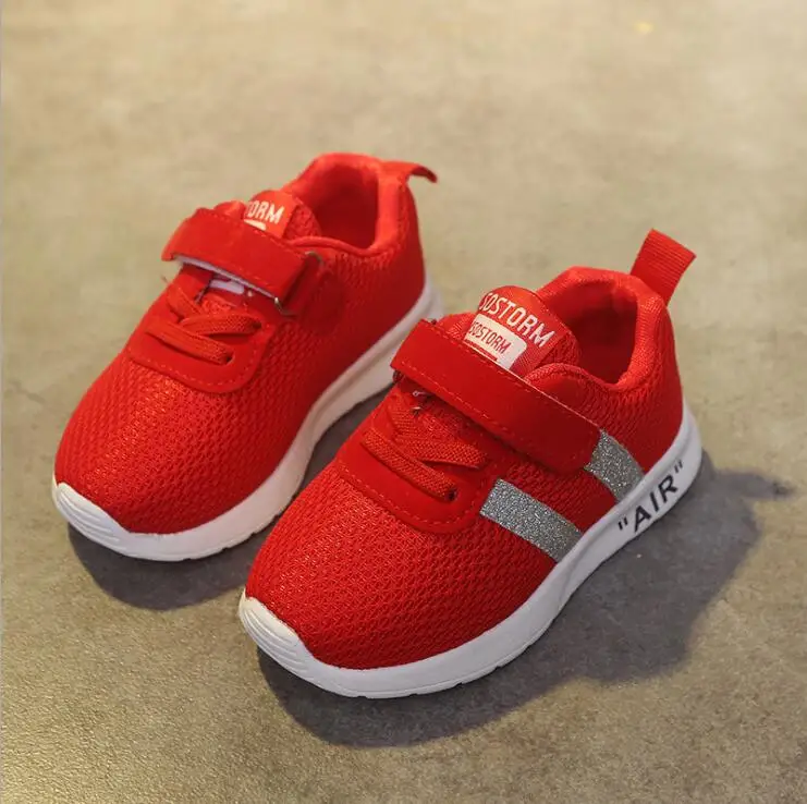 

Kids Shoes Soft Bottom Mesh Shoes Kids Baby Sneaker Casual Flat Shoes Spring Autumn Casual Flat Sneakers Black Shoes