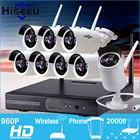 CCTV System 960P 8ch HD Wireless NVR kit Outdoor IR Night Vision IP Camera wifi  Camera kit Home Security System Surveillance