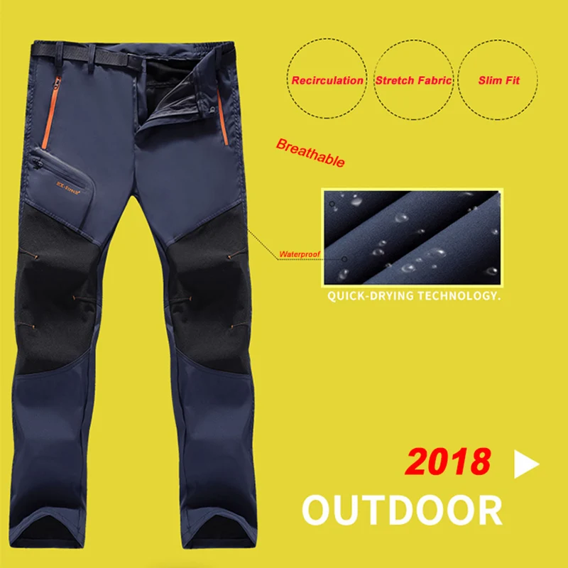Befusy 6XL мужские летние быстросохнущие брюки уличные спортивные водонепроницаемые