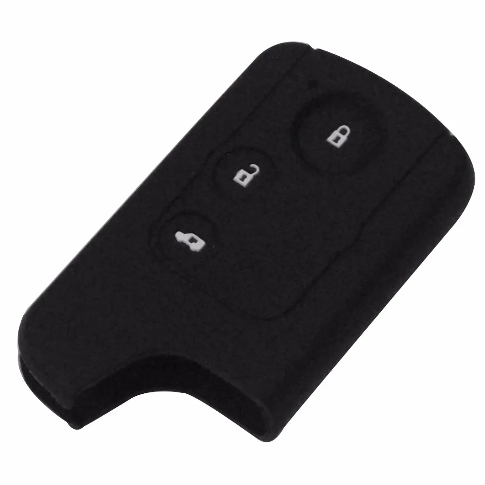 

3 Buttons Remote Smart Key Case Silicone Car Key Case Cover For Honda