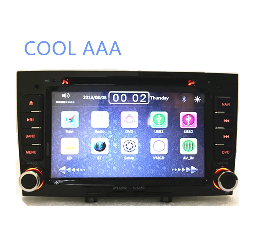 

2din Car radio DVD navigation for Peugeot 408 & 308 GPS RDS IPOD 3G SWC Rearview Free 8GB Map card