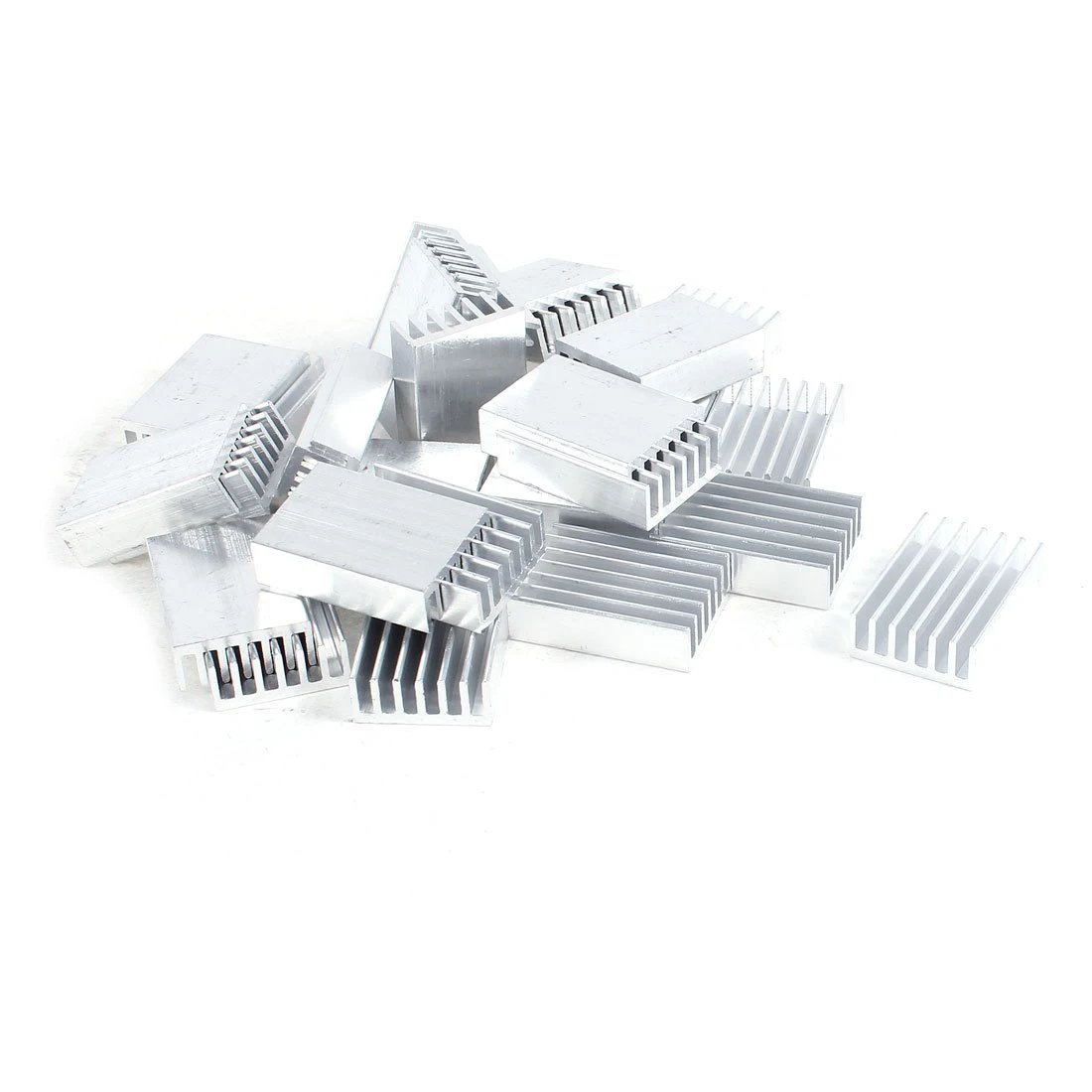 

YOC 30 Pcs Aluminum Heatsink Cooling Fin 20mmx14mmx6mm for Mosfet IC