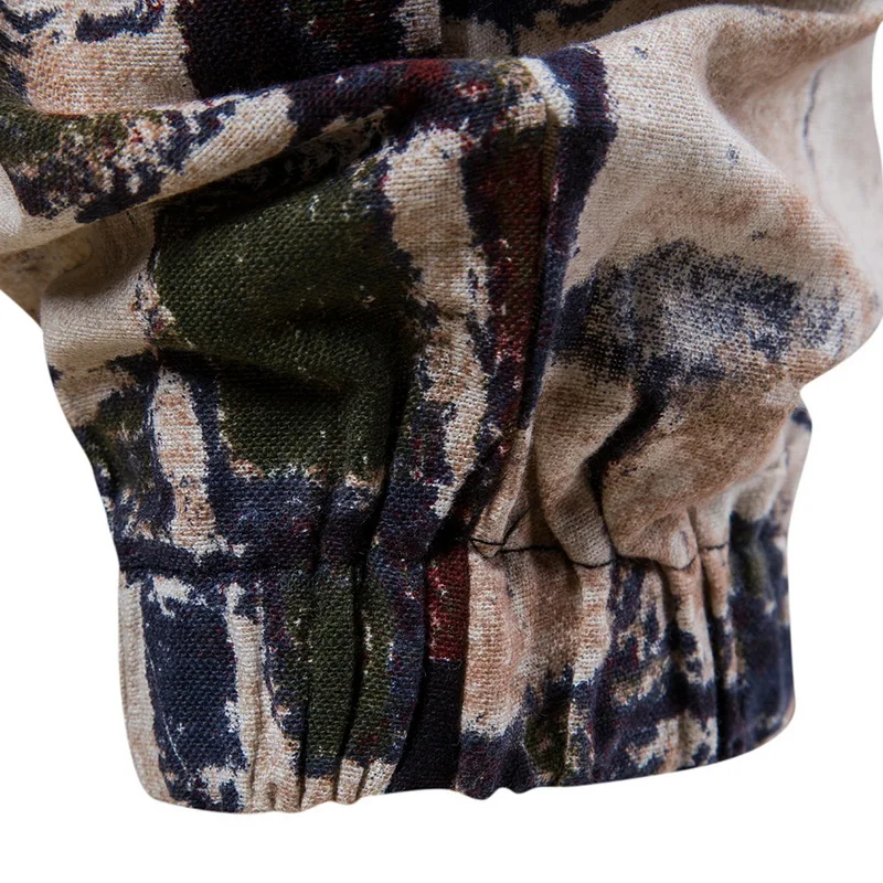 Shujin 5XL Mens Floral Print Joggers Sweatpants Brands Summer Male Casual Linen Fitness Straight Loose Trousers Plus Size