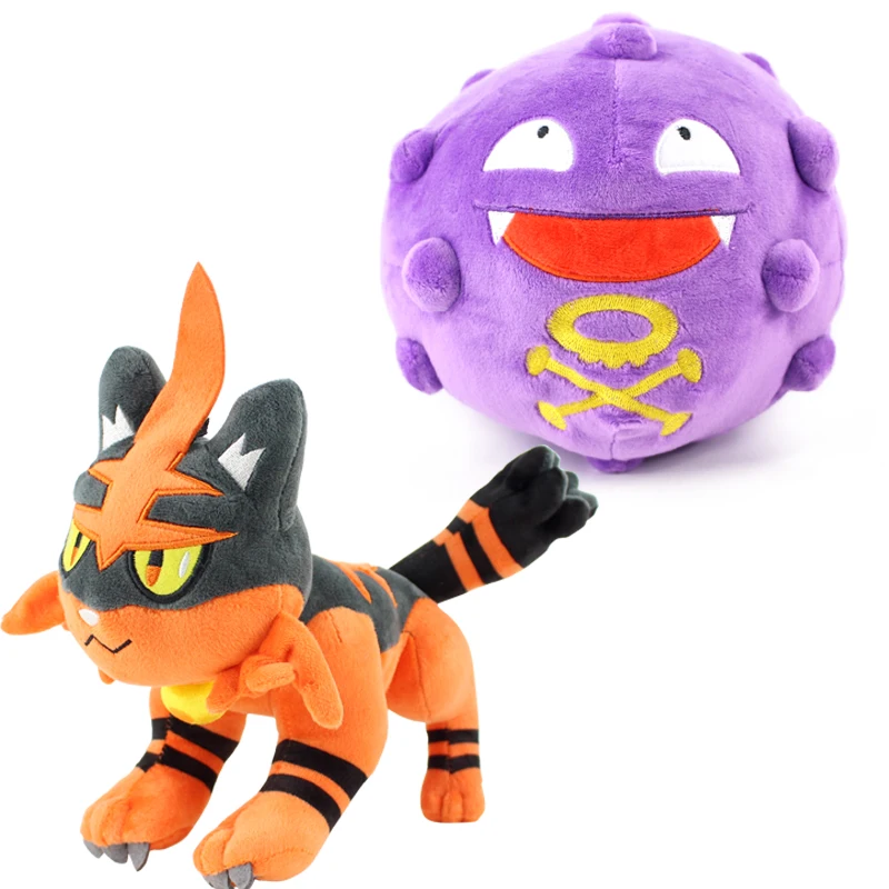 

Anime Torracat Koffing James Plush Toy Purple Koffing Torracat Soft Stuffed Doll Gift for Kids
