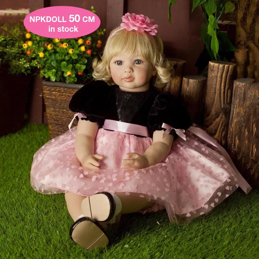 

Kaydora 50 CM Adorable Princess Doll baby doll toy lifelike dolls princess girls doll realistic boneca reborn lol COLLECTION