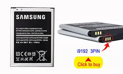 samsung Батарея для samsung Galaxy S4 мини i9195 i9190 i9192 i9197 i9198 I435 I257 E370K B500BE 4 Pin с NFC 1900 мАч