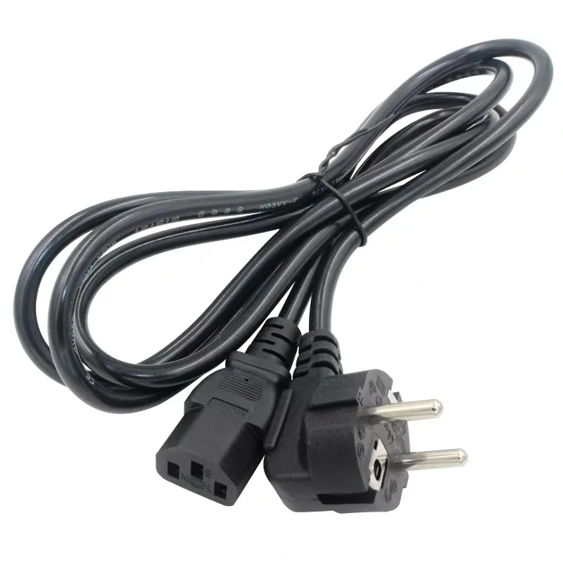 

EU European Power Cord Euro IEC C13 Power Extension Cable 1.2m 1.5m For Dell PC Computer Monitor Printer Samsung TV Xbox 360