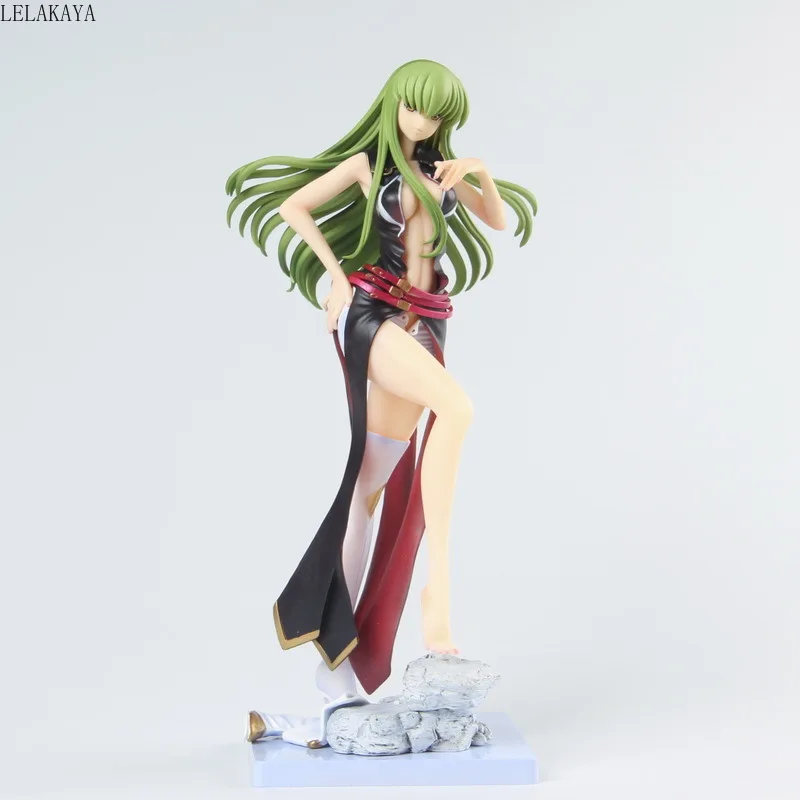 

21cm New Arrival Anime Code Geass R2 Lelouch of The Rebellion C.C. Sexy Girls Decoration Model PVC Action Figure Collectible Toy