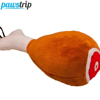 

2Pcs/lot Hot Selling Pet Toy Chicken Plush Filled Cotton Sound Squeaker Dog Toys