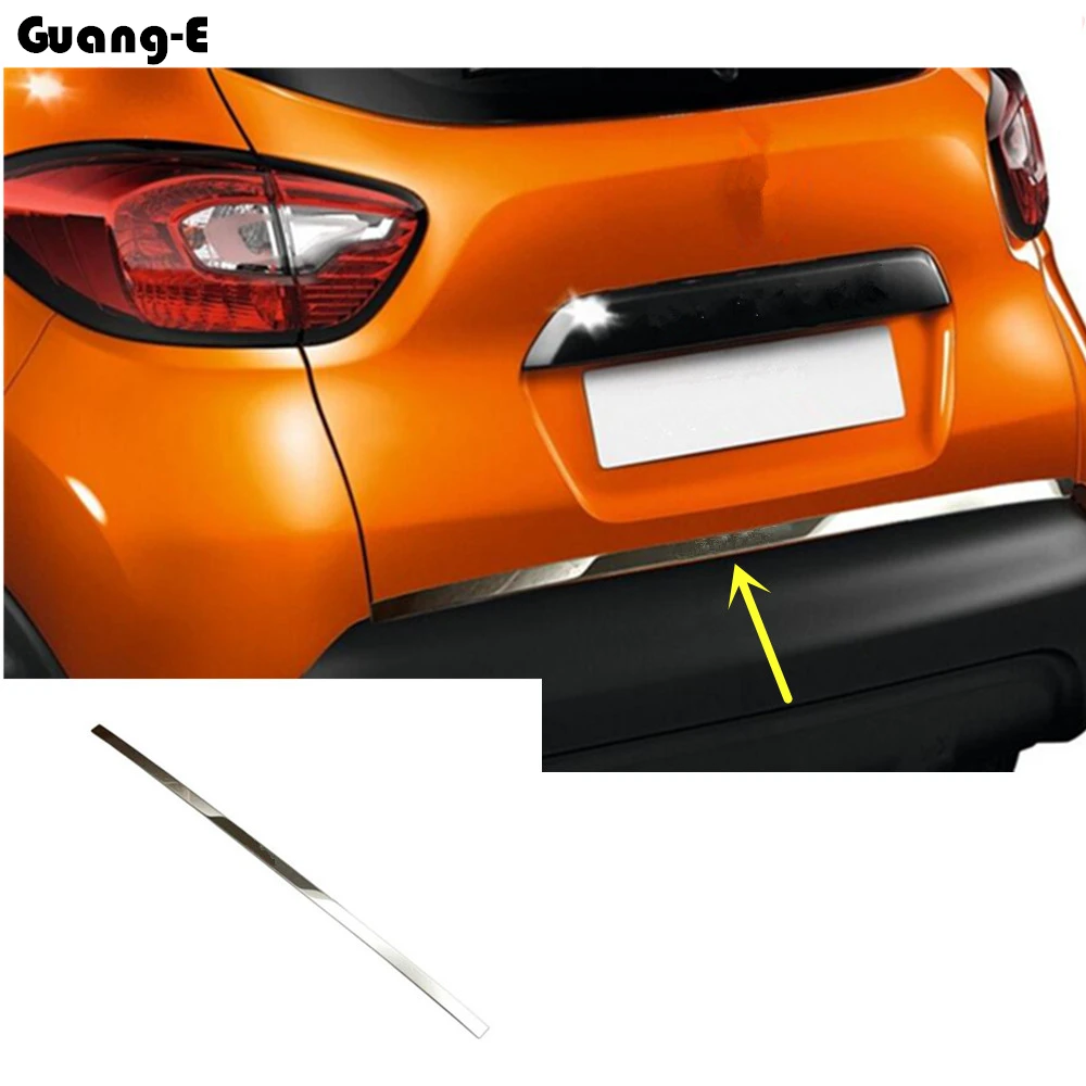 Car Styling Cover Stainless Steel Rear Door Bottom Tailgate