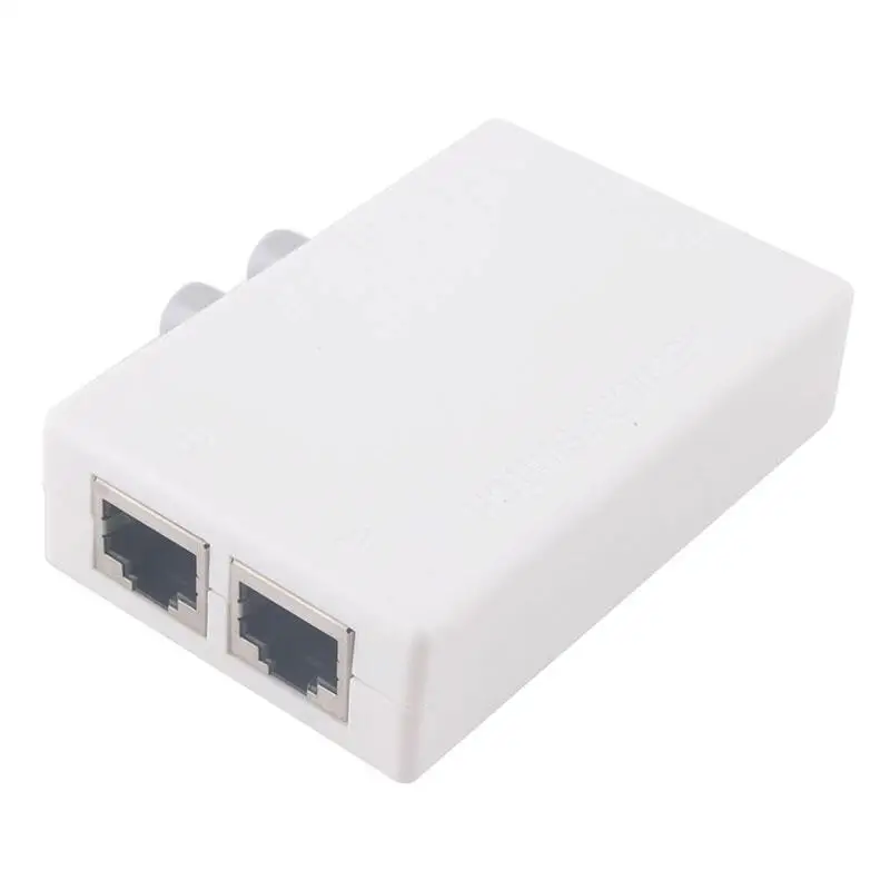 Mini 2 Port RJ45 RJ-45 Network Switch Ethernet Network Box Switcher Dual 2 Way Port Manual Sharing Switch Adapter HUB #44424 Mini 2 Port RJ45 RJ-45 Network Switch Ethernet Network Box Switcher Dual 2 Way Port Manual Sharing Switch Adapter HUB #44424