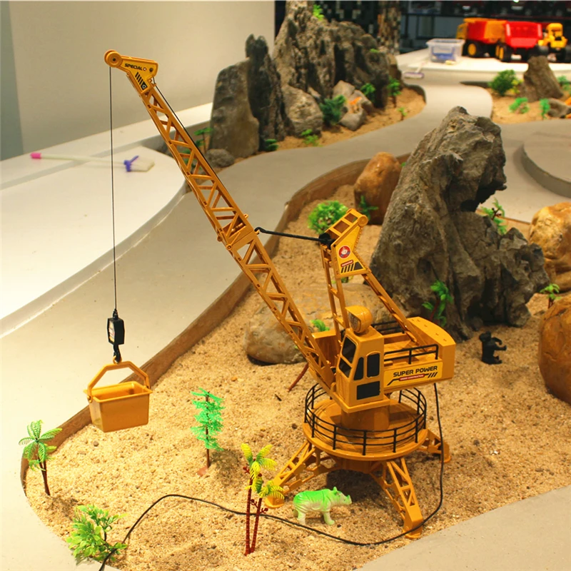 RC manejo a distancia simulación grúa construcción juguetes RC grúa torre RC camiones modelo k7x2 RC manejo a distancia simulación grúa construcción juguetes RC grúa torre RC camiones modelo k7x2