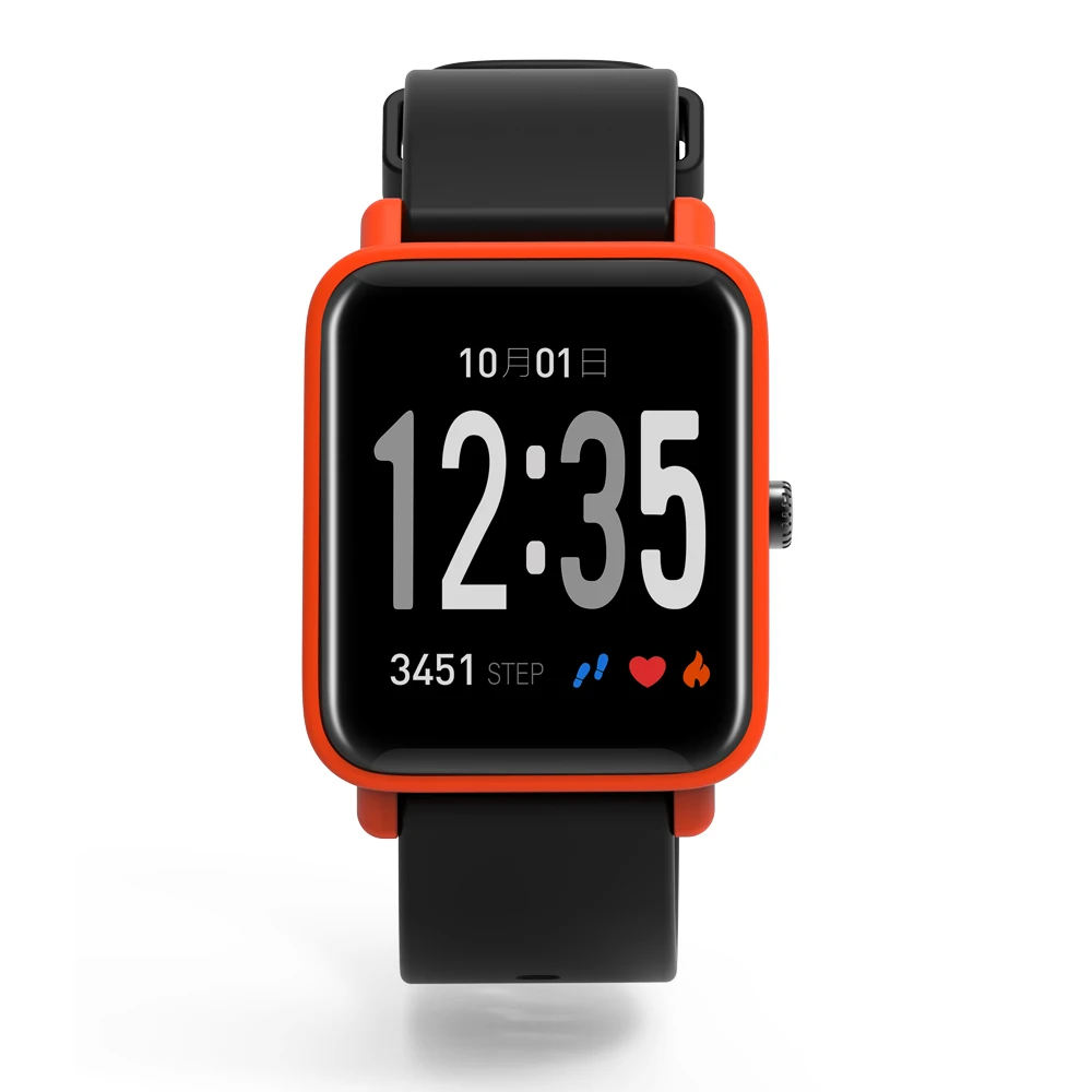 bewot new Smart Watch Men Blood Pressure IP67 Waterproof Fitness Tracker Clock Wearable Smartwatch For IOS Android Smartband