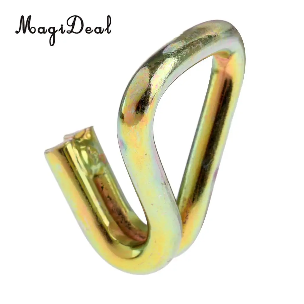 High Strength Steel Pack 4 Ratchet 1' Tie Down Webbing Strap Double J Hooks Trailer Tow Lashing for Kayak Canoe Boat Accessories