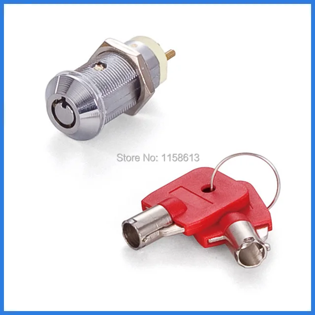 5 pieces 32mm widely used keyed alike round key switch lock electric