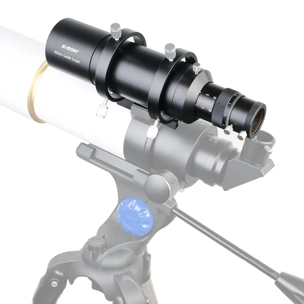 60mm compacto Deluxe guía alcance Finderscope w/1,25