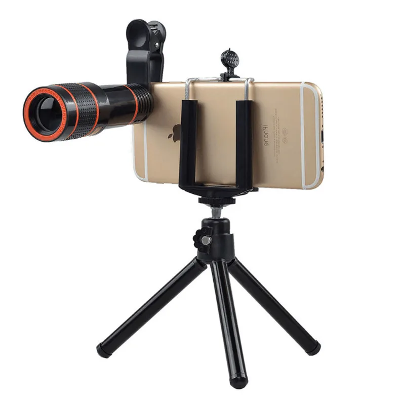 

APEXEL 12X Zoom Phone lens Universal Telephoto Camera Lens with tripod holder for iPhone Samsung Xiaomi HTC HUAWEI phone lens