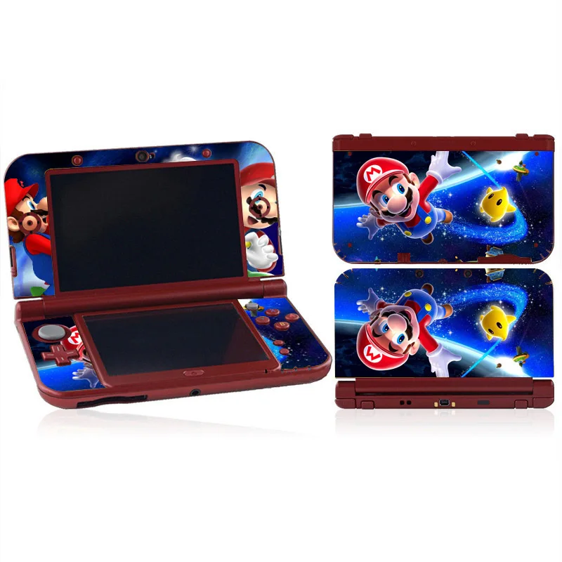 Защитная виниловая наклейка Mario для nintendo New 3DS XL и New 3DS LL