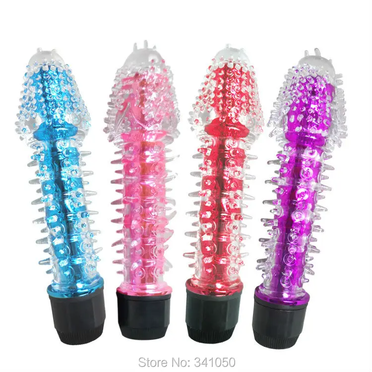 Sex Toys For Women Multi-speed Soft Thorn Vibrating Penis Dildo Electric Vibrators Adult Sex Products Size 17.53.5cm