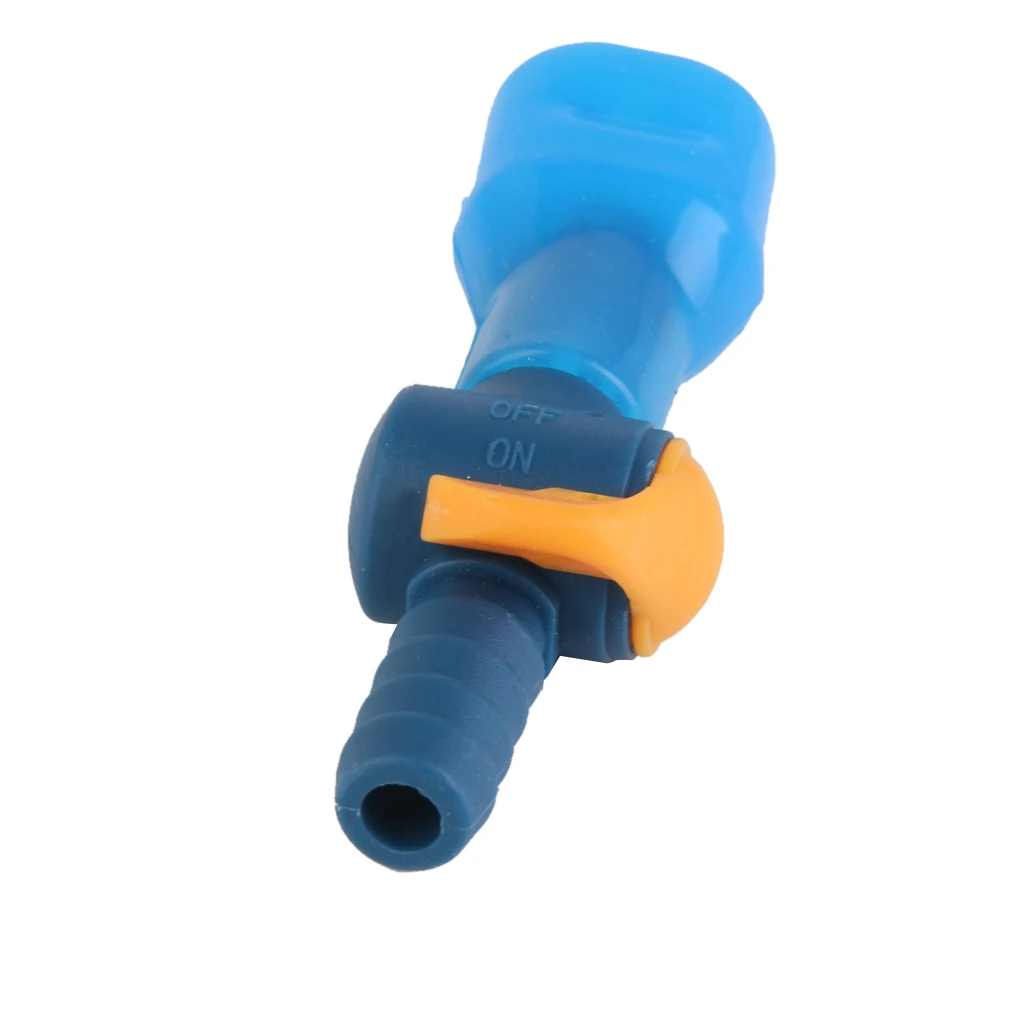 ON-OFF Switch Drinking Water Tube Bite Valve Replacement Water Bladder Bag 90 Degree Straight Hydration Suction Nozzle Camping