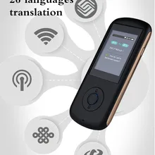 Двусторонний Интеллектуальный голосовой переводчик синхронный переводчик быстрый перевод в реальном времени многоязычный перевод