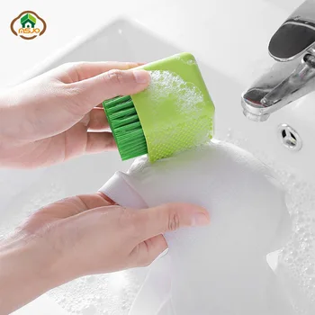 

MSJO Bathroom Brush Silicone Sink Clothes Shoes Floor Bar Window Cleaning Brush kitchen Brush Portable Household Cleaning Tools