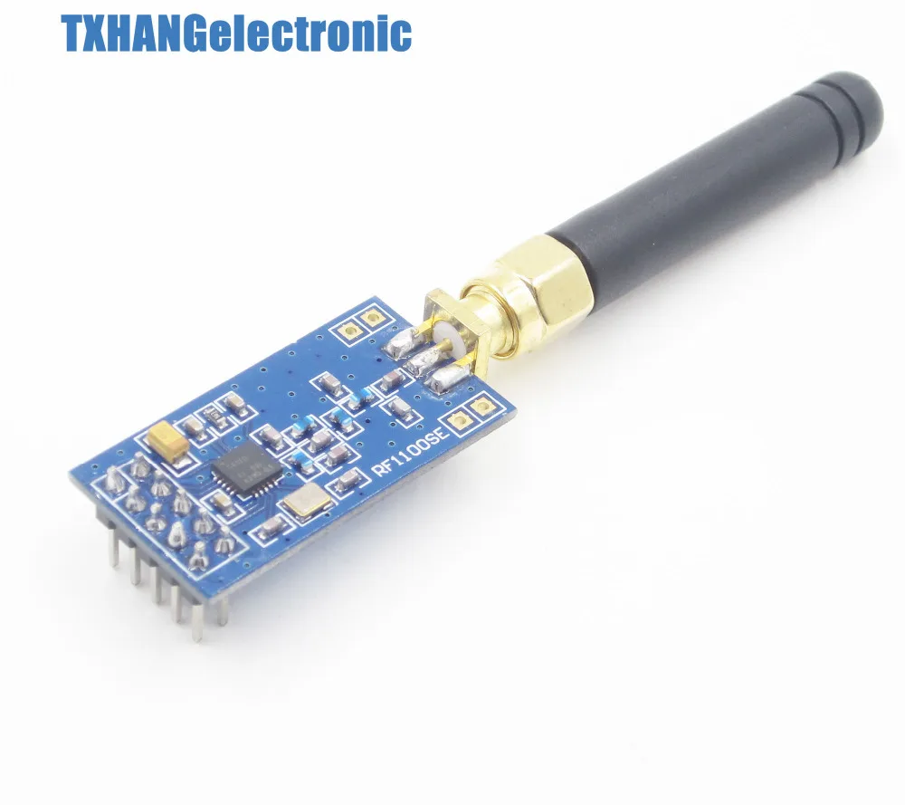 CC1101 Беспроводной трансивер 315/433/868/915 МГц + антенна SMA модуль|wireless module|transceiver