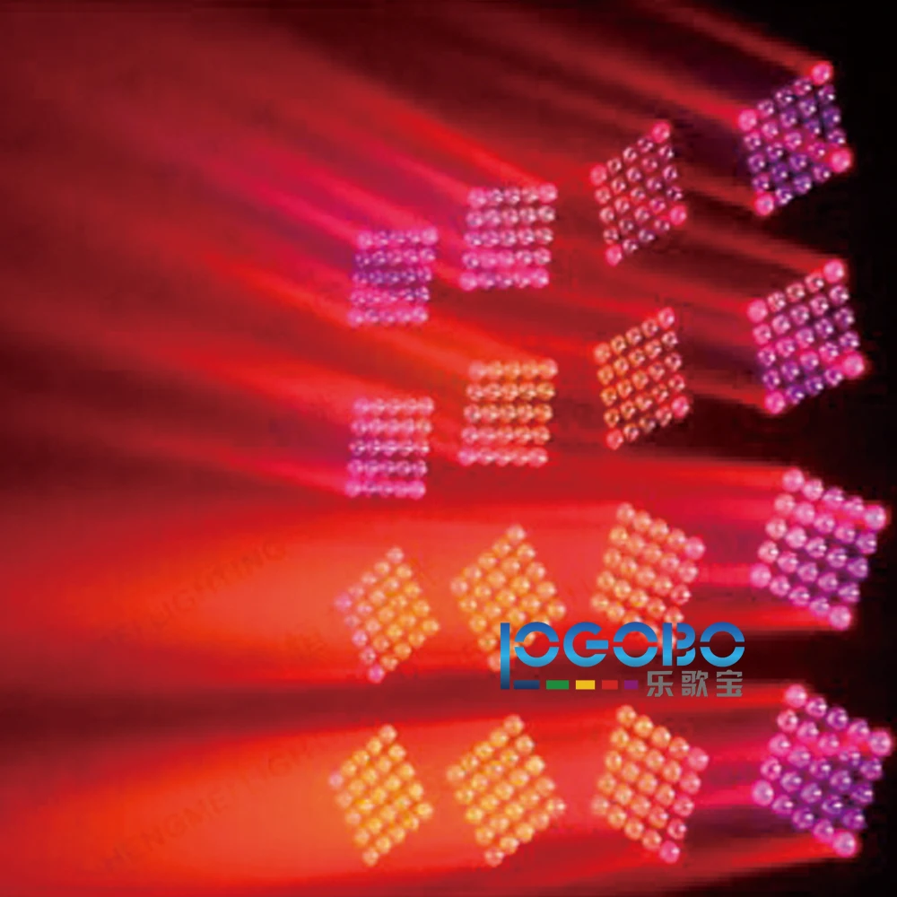 New RH-6825 5X5 12w Led matrix beam moving head-4