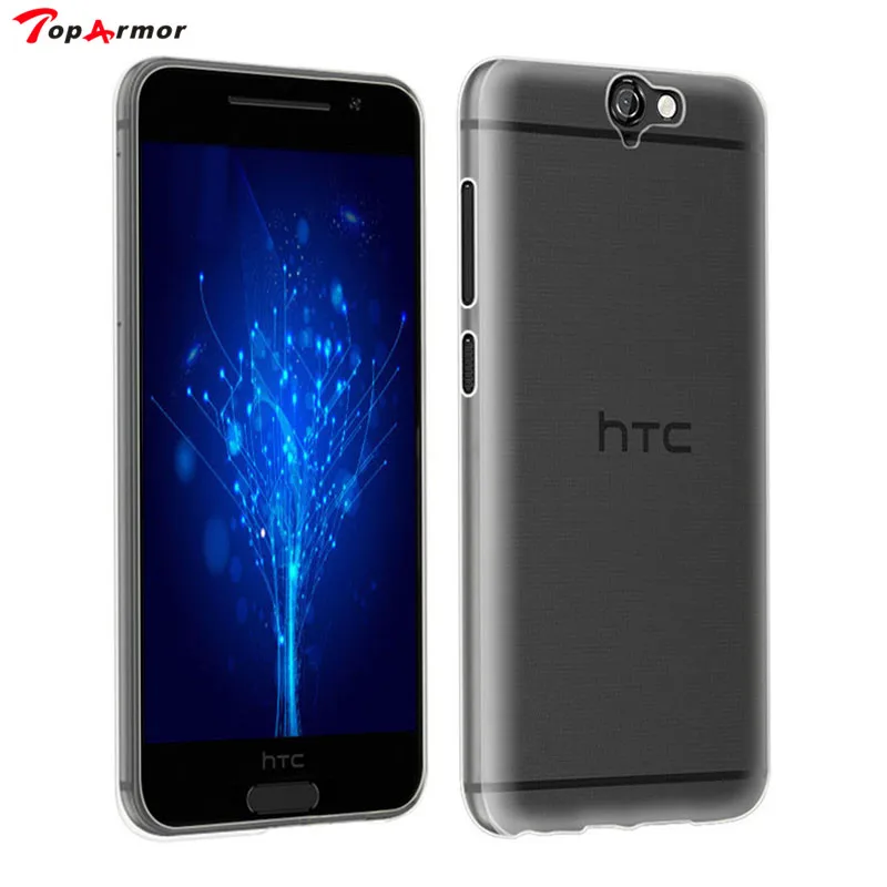 

TopArmor case For HTC One A9 Transparent Crystal TPU Soft silicone Shell High-Quality Smooth Clear Phone Cover For HTC A9 Case