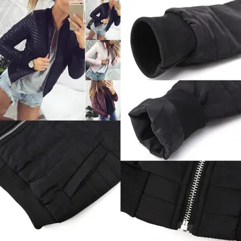

2019 Hot Winter Women Jacket Short Down Outwear Female Slim Winter Coat Warm Jacket Outwear Black, Pink, Purple Down Coat S-2XL