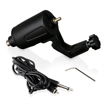 

Pro 1Pcs Prisoner Rotary Tattoo Machine Gun Strong Power 10W Motor Supplies RCA Connection Shader Liner Embroidery Equipment
