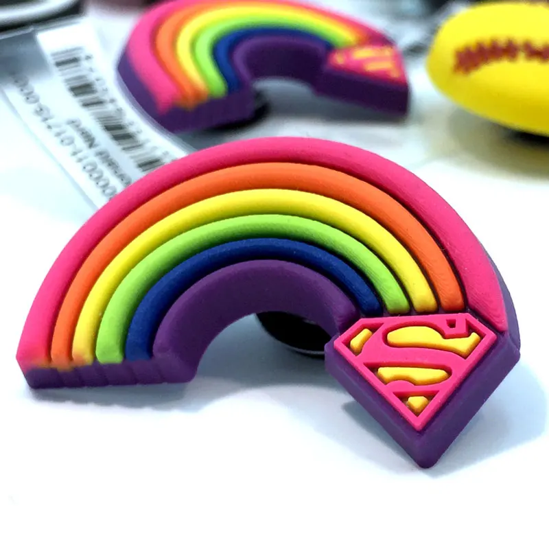 rainbow croc jibbitz