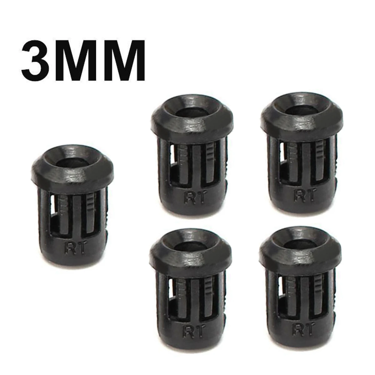 5pcs New LED Black Plastic Lamp LED Diode Holder Clip Mount 3/5/8/10mm For Light Accessories