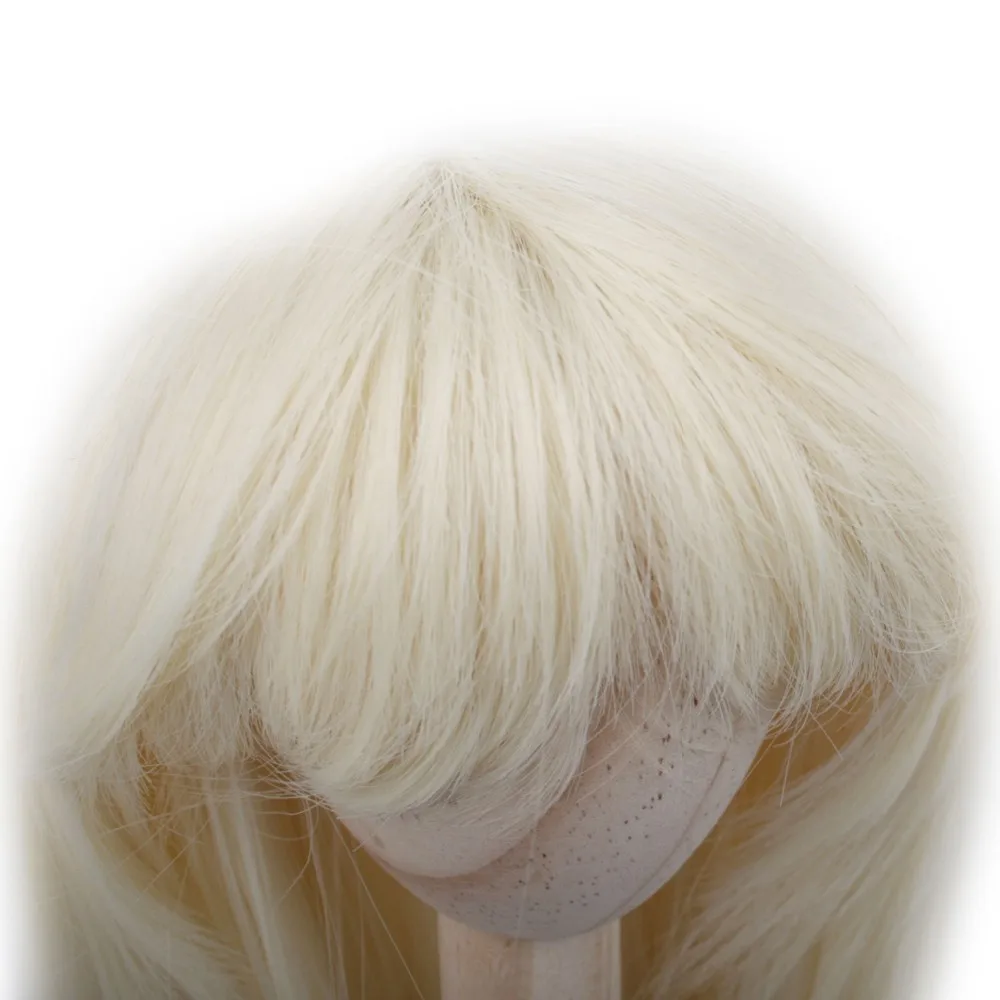 PF 02# Black Straight Hair Wig 1//4 MSD AOD BJD Dollfie 7-8/"