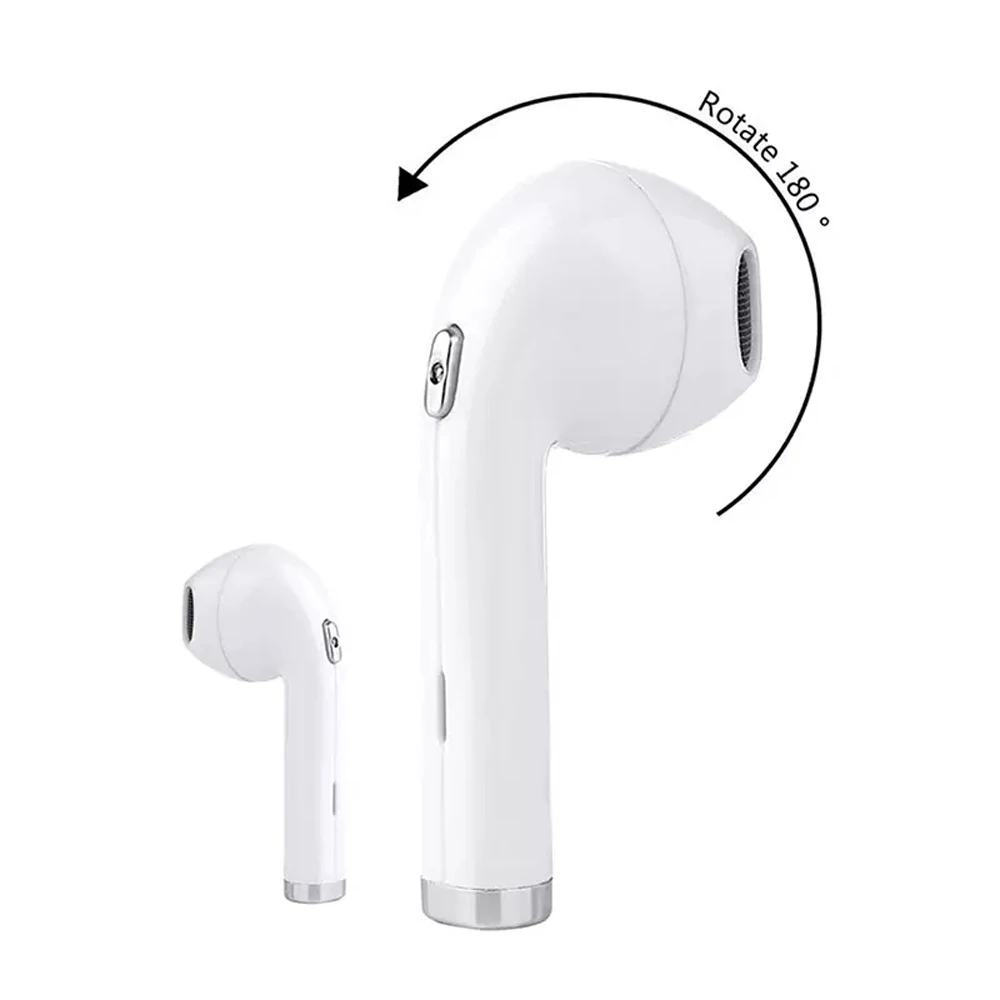 Mini TWS I8 Bluetooth Earphone Twins Wireless Earbuds With Mic Headset For Samsung Galaxy S8 Xiaomi iPhone 8 7 X Huawei Meizu LG (8)